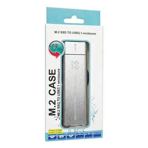Gaveta Externa M.2 SSD TRUVE – USB 3.1 – Hasta 10 Gbps