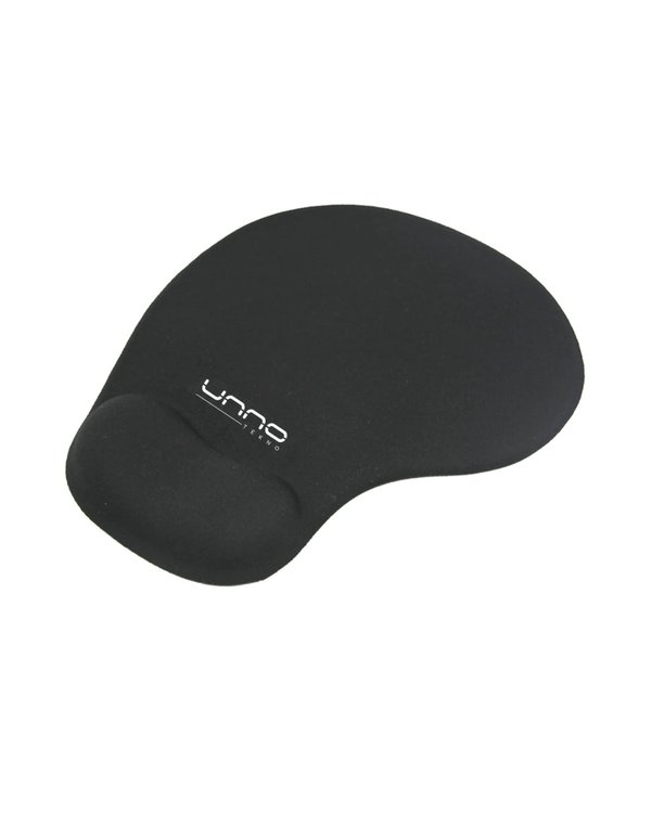 Mouse pad Ergonómico con Gel Unno Tekno MP6001BK – Negro