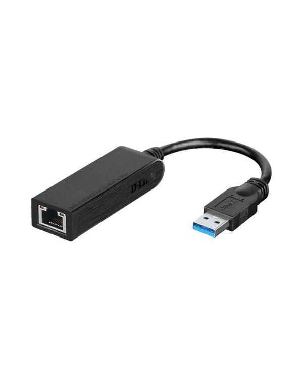 Adaptador de Red D-Link DUB-1312 USB 3.0 a Ethernet Gigabit - Negro
