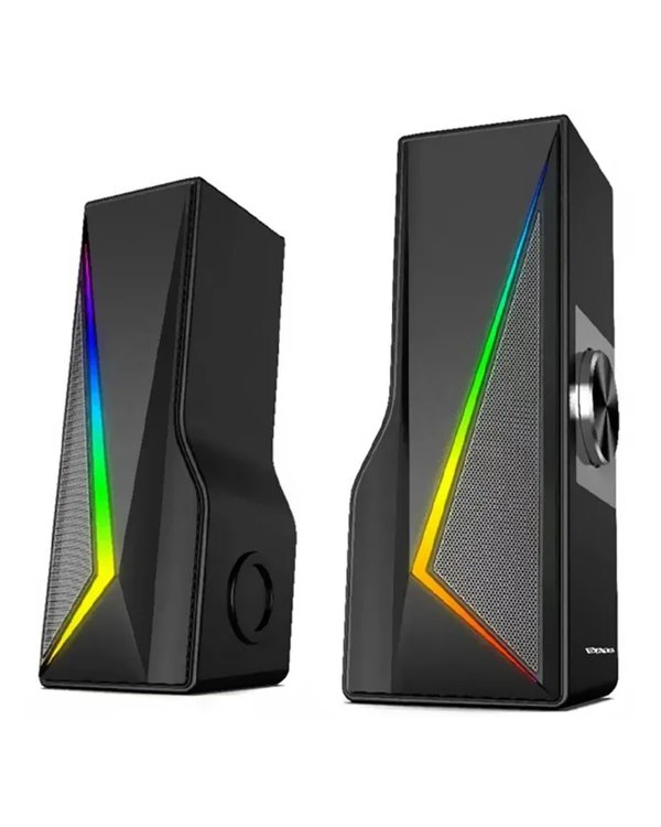Speaker Gamer Satellite AS-92003B RGB - Negro
