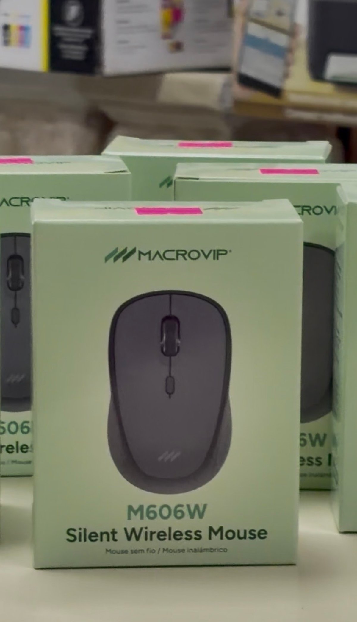 Mouse Wireless Macrovip MV-M606WB Silent - 4