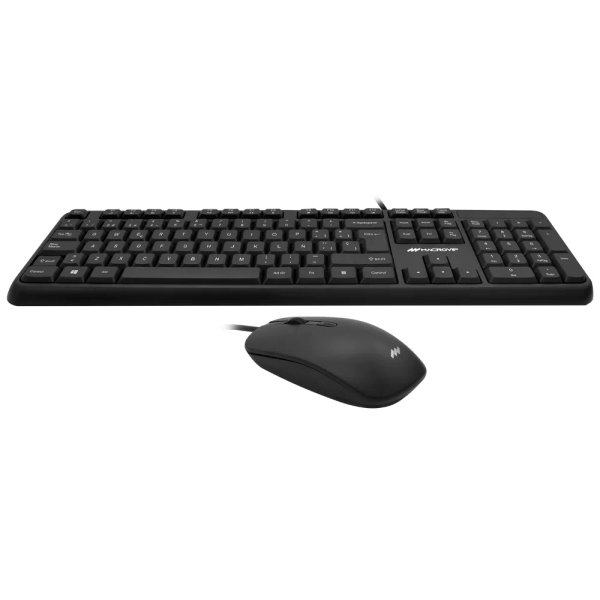 Combo Teclado + Mouse Macrovip MV-MK200WB-SP