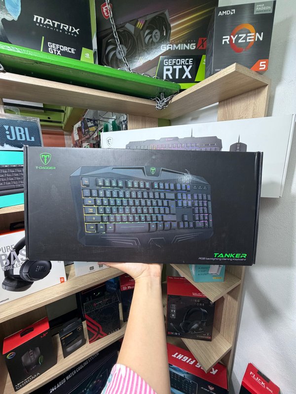 Teclado Gamer T-Dagger Tanker T-TGK202