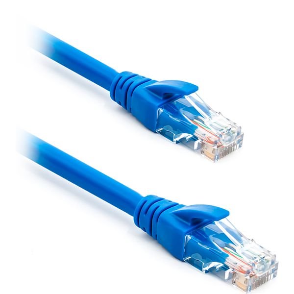 Cable de Red UTP CAT5 20 Metros - Azul