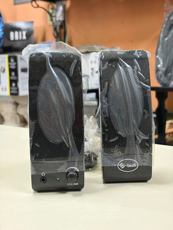 Parlante E-Tech ETI130 USB - Negro