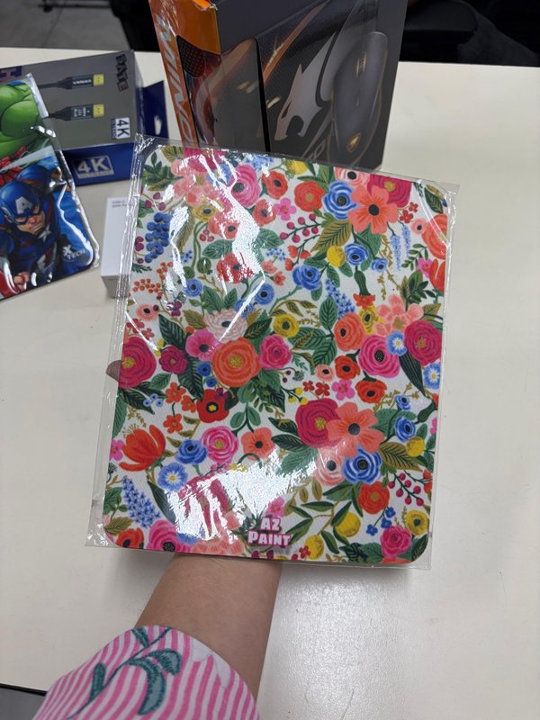 Mouse Pad Floral - Colorido