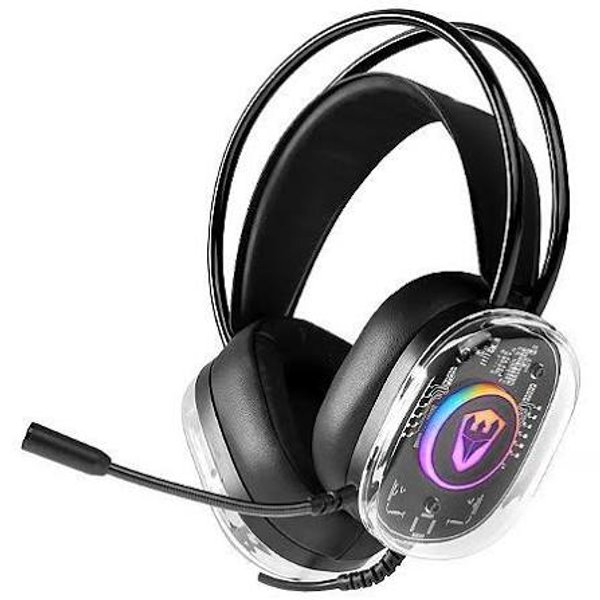 Auriculares Gamer Satellite GH-553 RGB USB 7.1 - Negro
