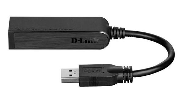 Adaptador de Red D-Link DUB-1312 USB 3.0 a Ethernet Gigabit - Negro
