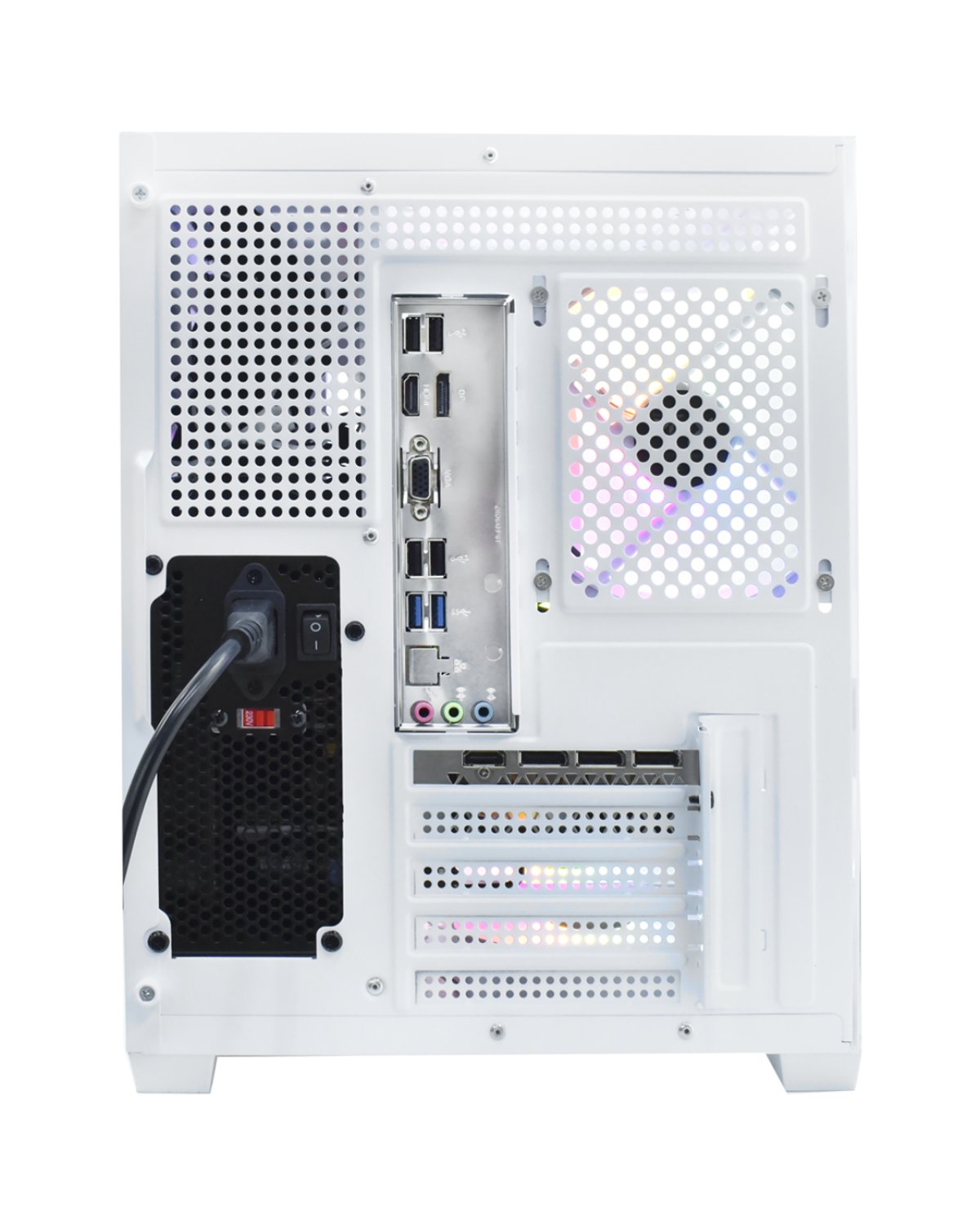 PC Gamer Intel Core i5-12400 / 16GB RAM / SSD 512GB / GeForce RTX 3060 12GB – Blanco - 5