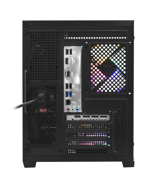 PC Gamer Intel Core i5-12400 / 16GB RAM / SSD 512GB / RTX 3060 12GB + Monitor – Negro