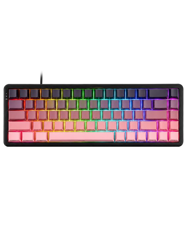 Teclado Gamer Magnético Ajazz AK680 Max Nacodexx Mini – USB / RGB – Rosa