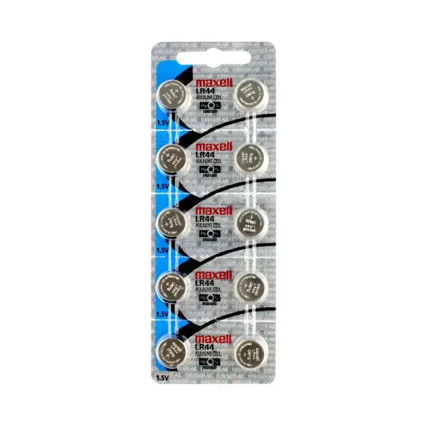 Pila Maxell LR44 1.5V Alcalina – Precio Unitario