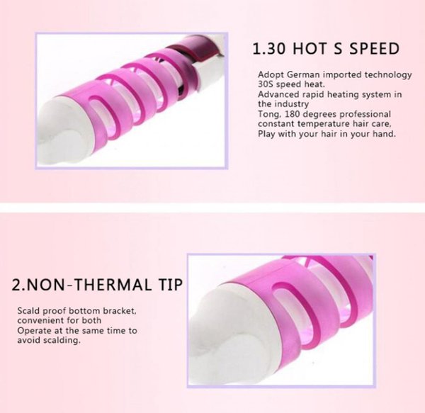 Ondulador Rizador Encrespador De Cabello Curl Profesional