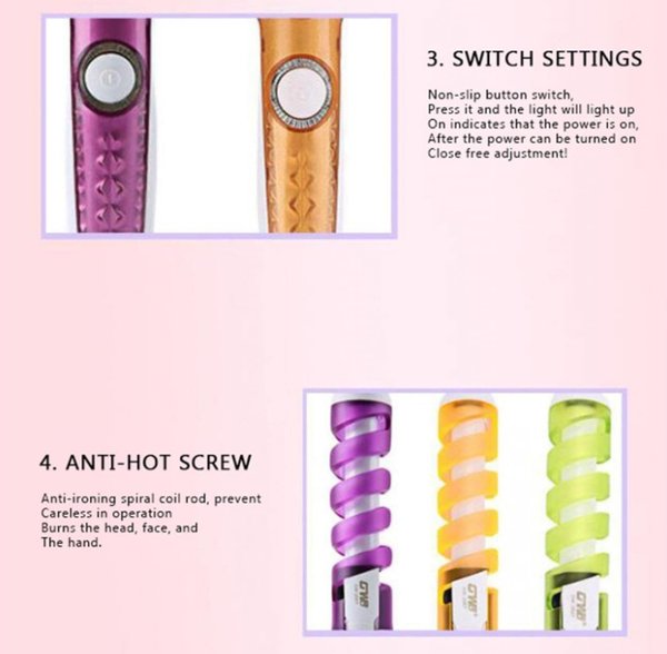 Ondulador Rizador Encrespador De Cabello Curl Profesional