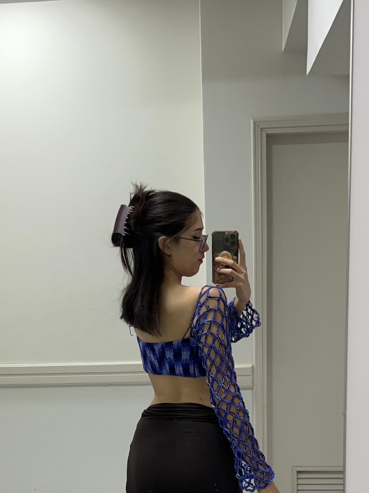 top con mangas de red - 2