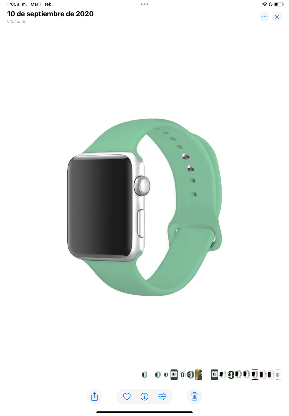 Malla de Silicona  - Verde Agua