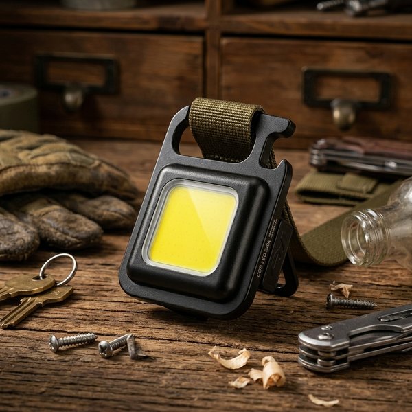 Linterna LED Multiuso: Potencia en la Palma de tu Mano