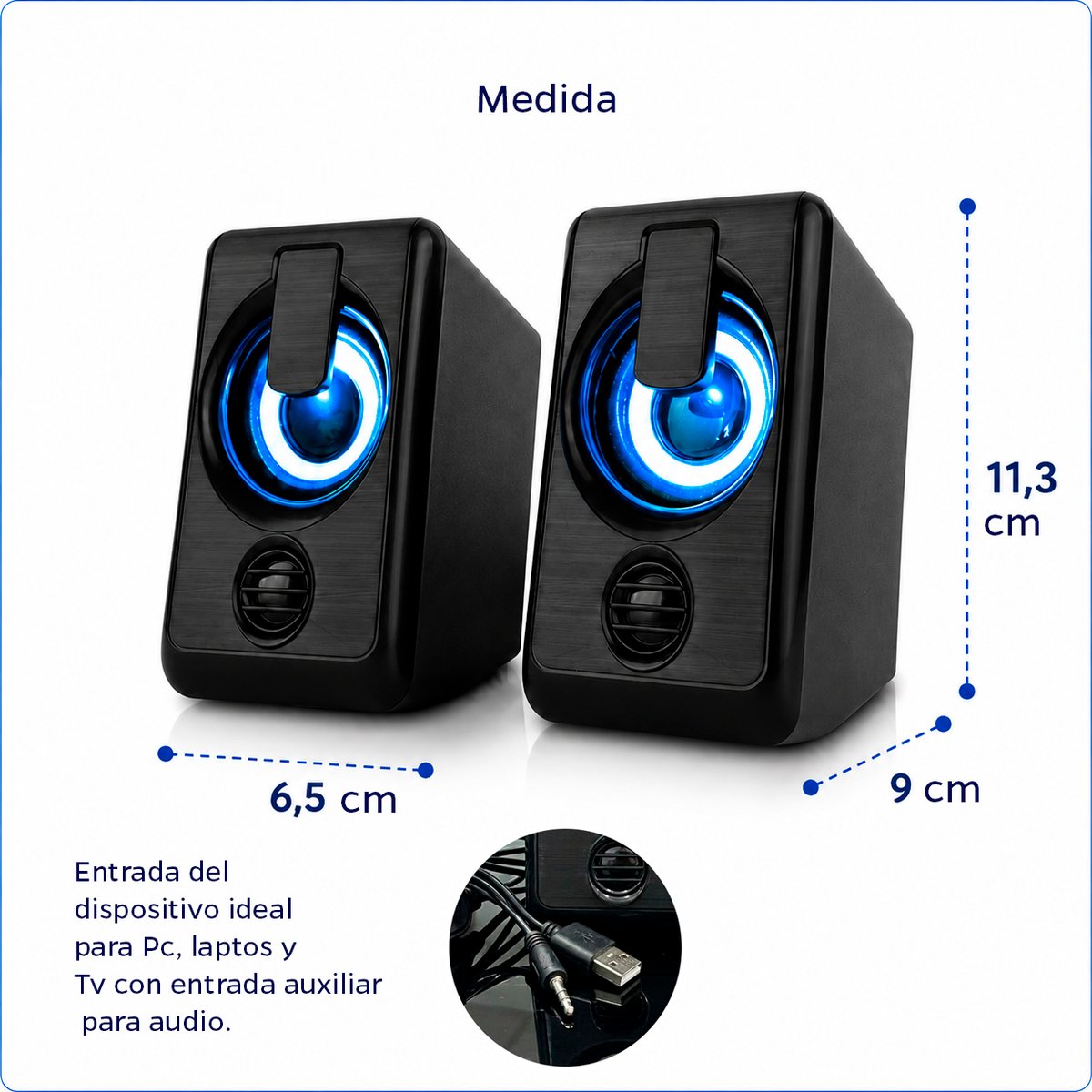 PARLANTES GAMER AS-2301 SATE - 2