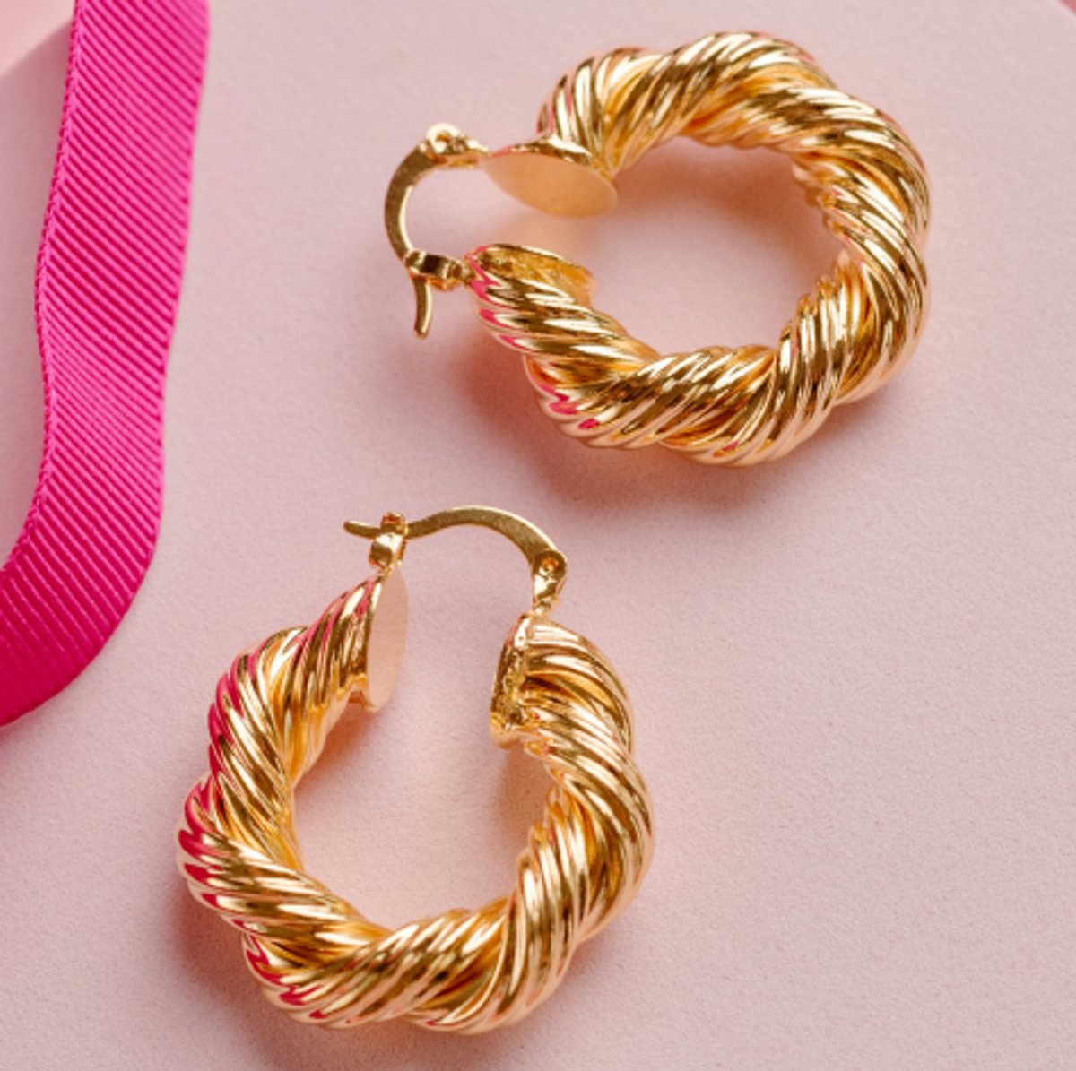 Aro Argolla Torcida Oro | 114542