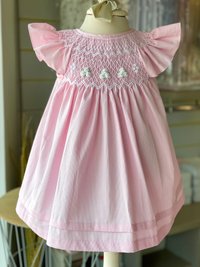 Vestido Josefina Smock Rosa