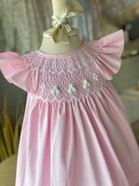 Vestido Josefina Smock Rosa