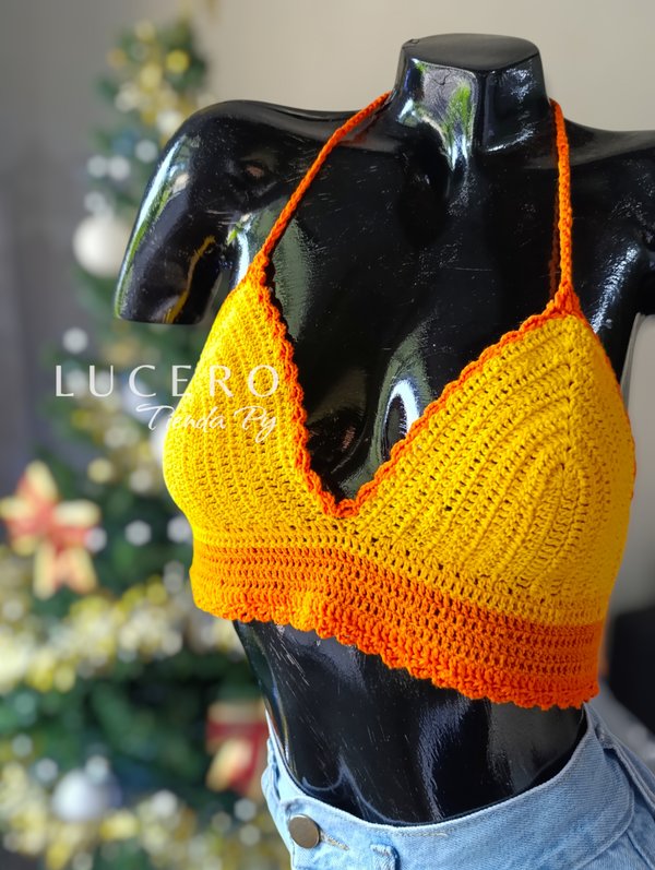 Top básicos de crochet 