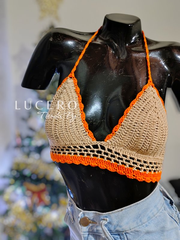 Top básicos de crochet 