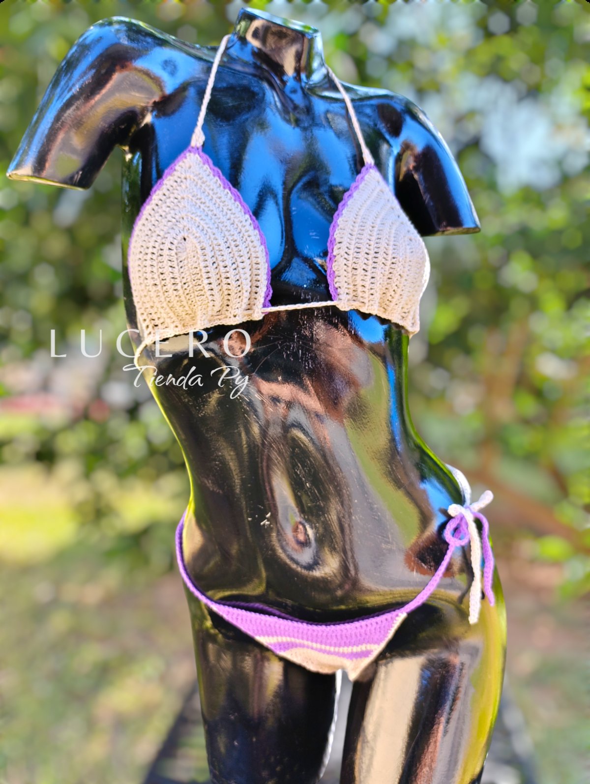 Set de 3 piezas de crochet 