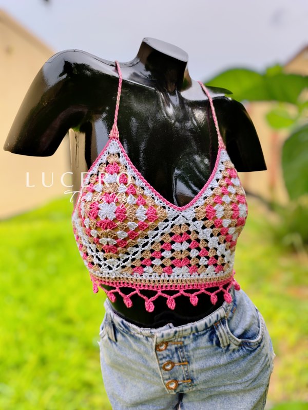 Top granny multicolor 