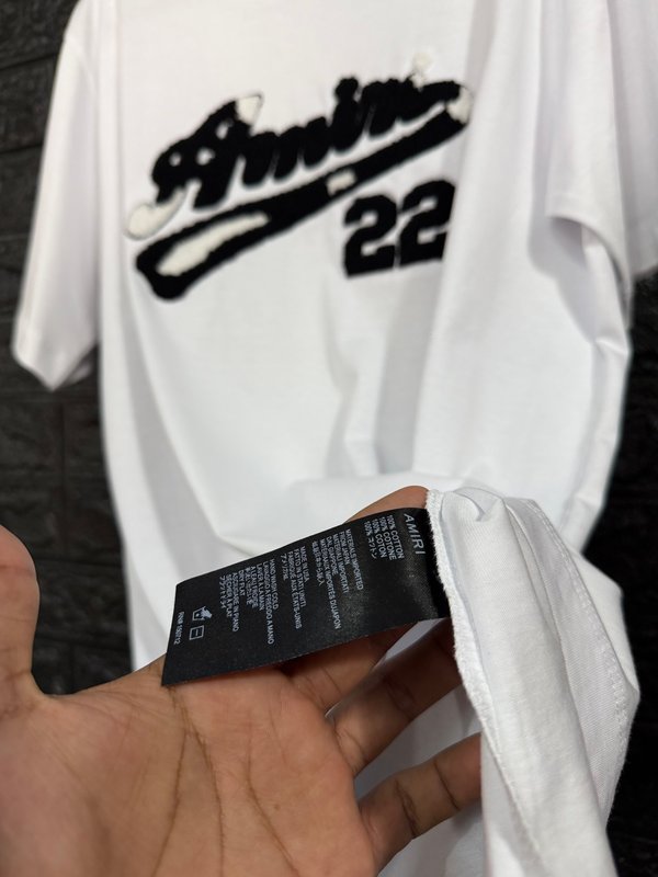 Amiri felpudo big logo