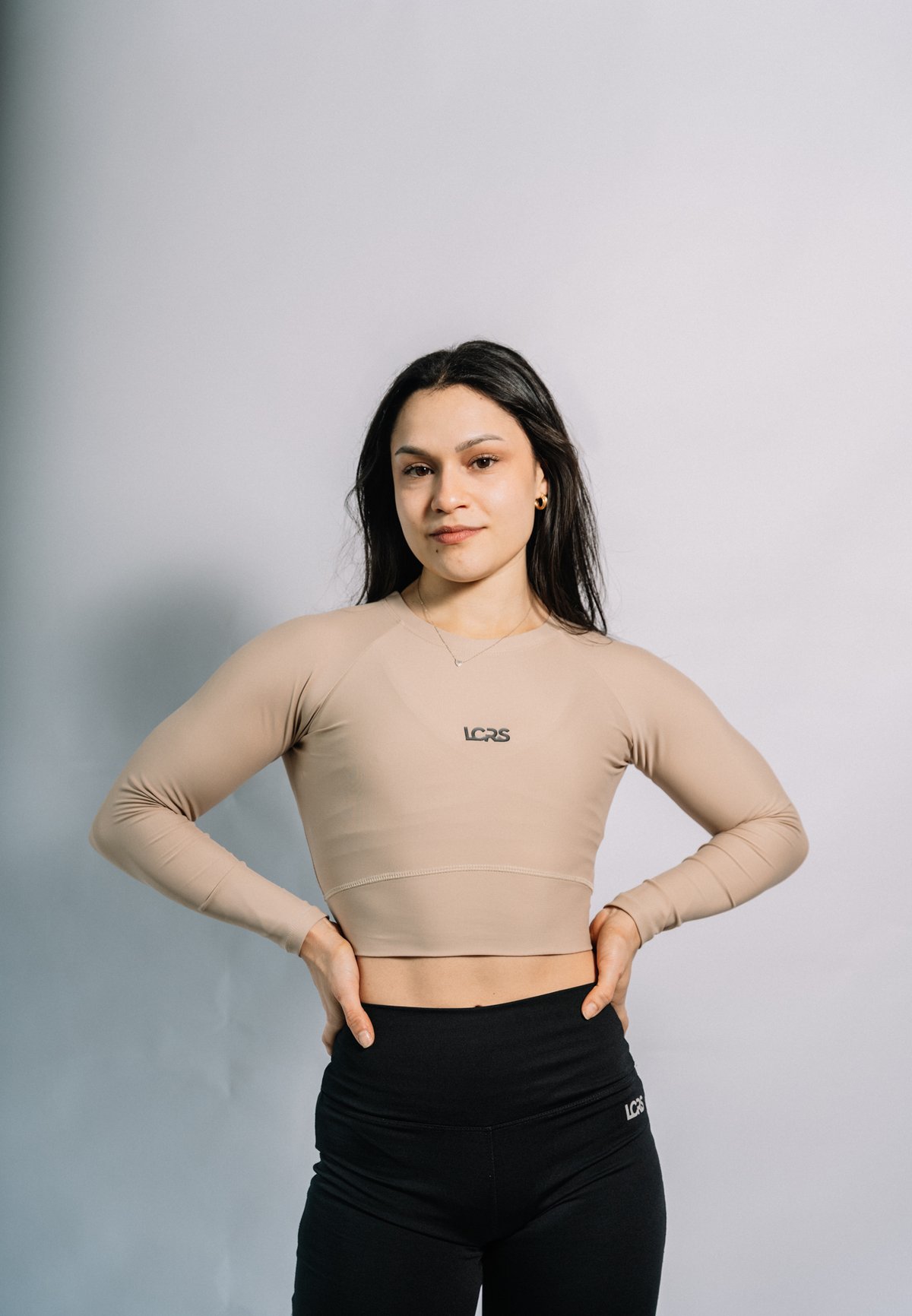 CROP TOP MANGAS LARGAS - 7