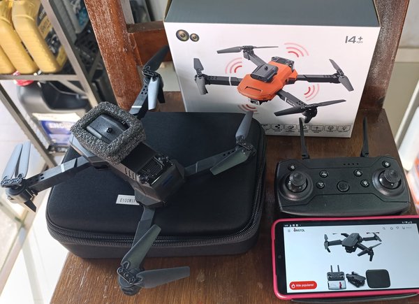 Flydron Camara Wifi Doble Camara