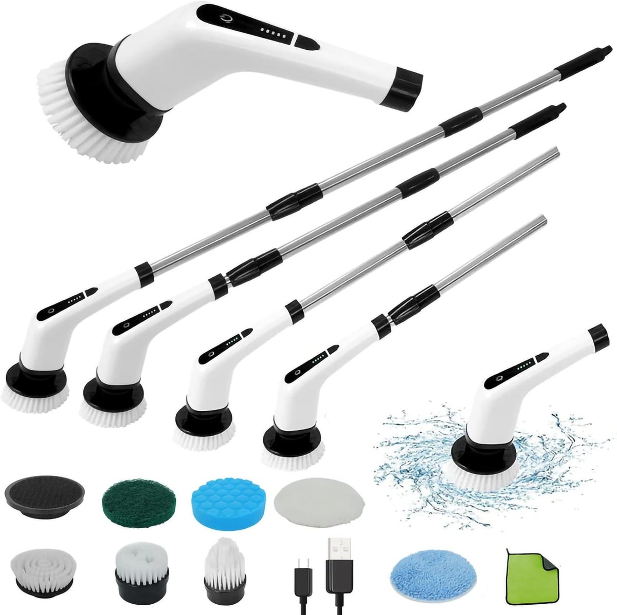 Cepillo Eléctrico Multifuncional 7 En 1 - 3