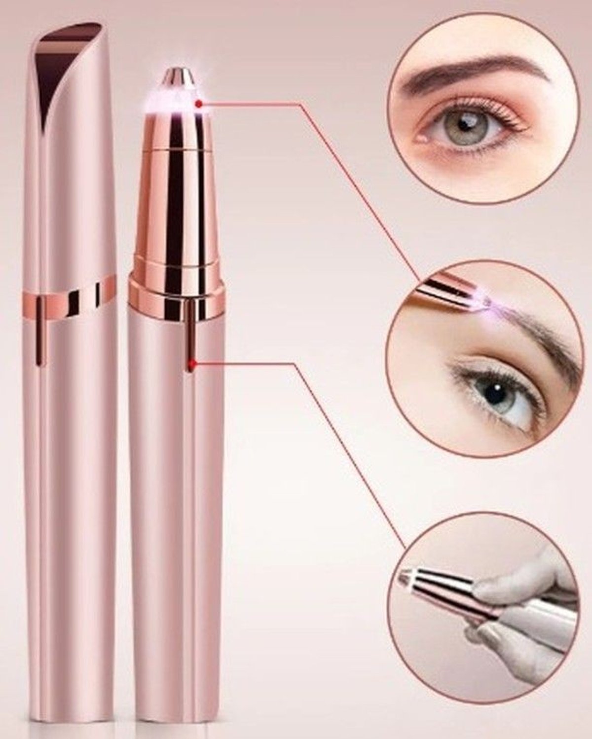 Depilador facial y cejas - 3