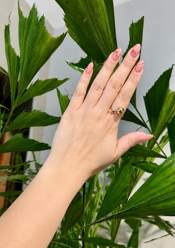 Anillo Duo Sphere