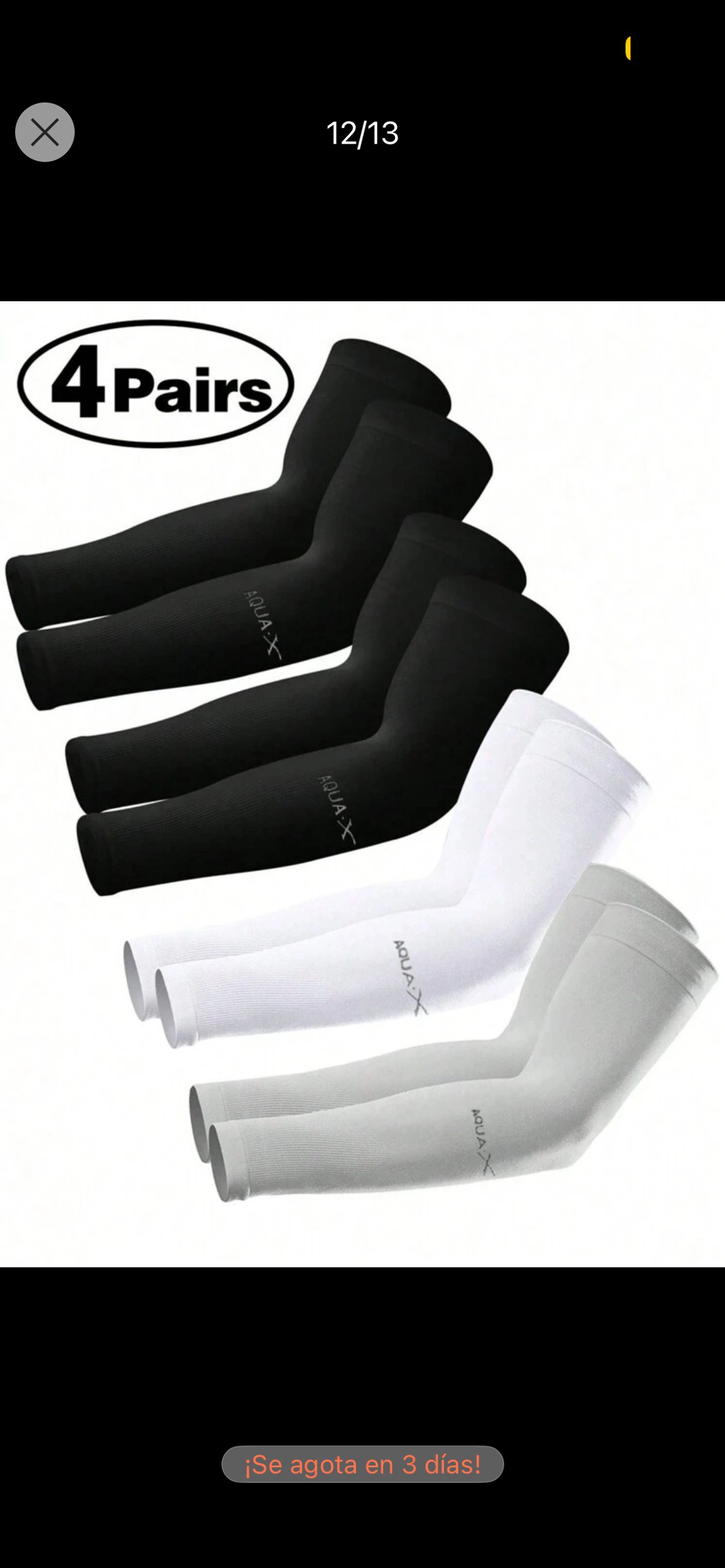 Mangas para protección solar 