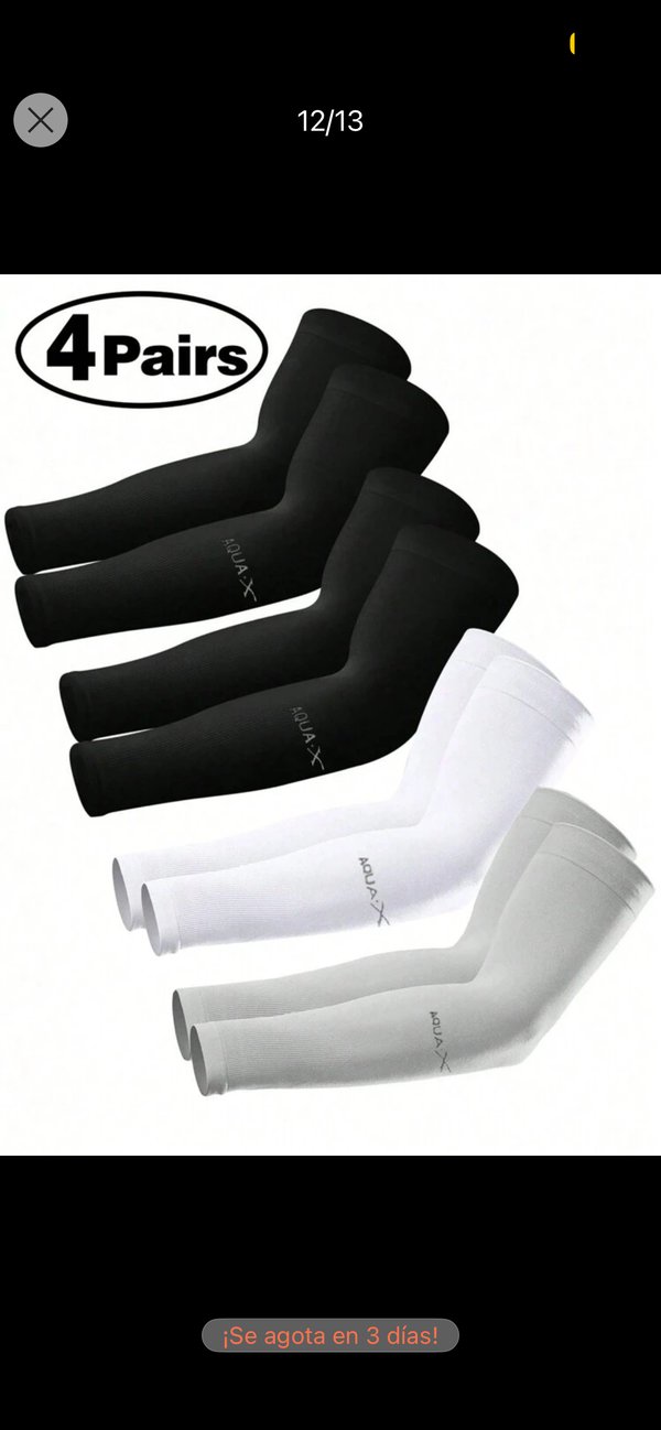 Mangas para protección solar 