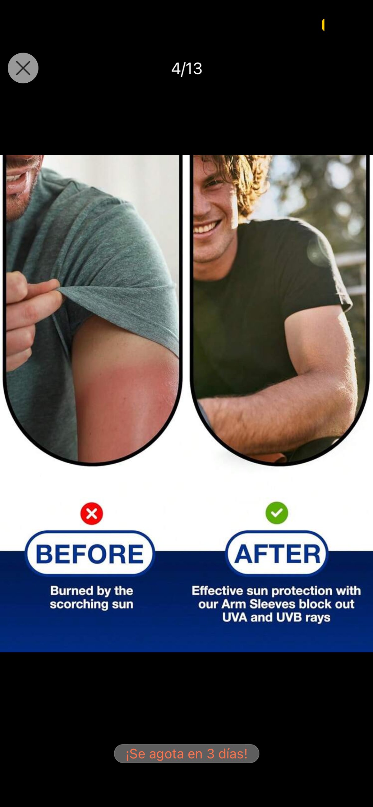 Mangas para protección solar  - 4