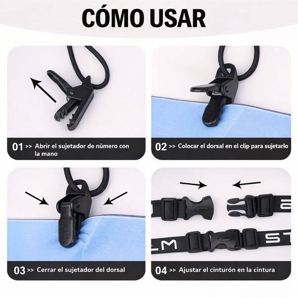 PORTA DORSAL WRELS - BLANCO