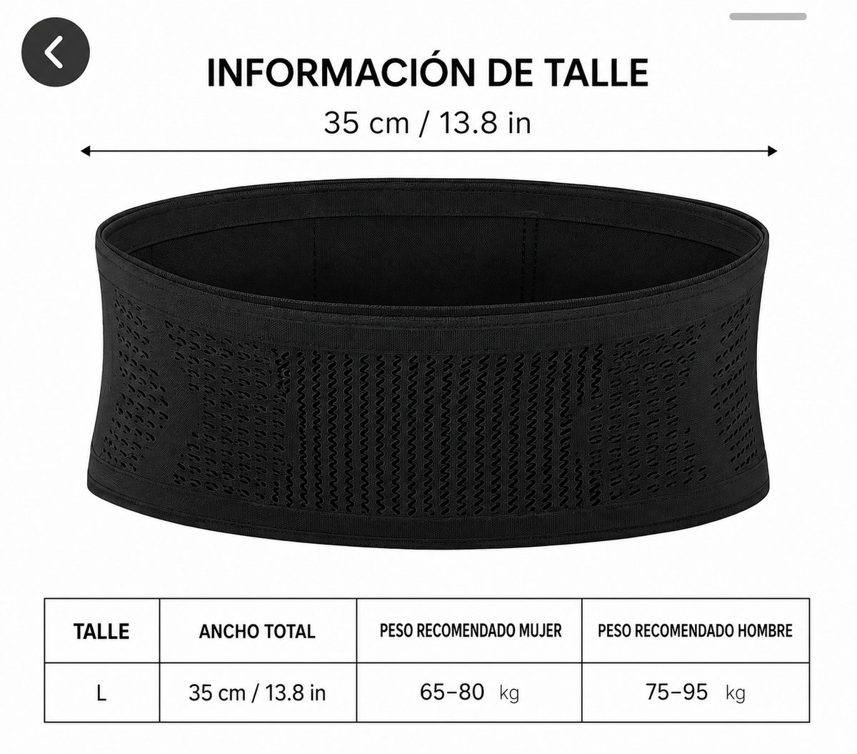 RIÑONERA TIPO FAJA - 2