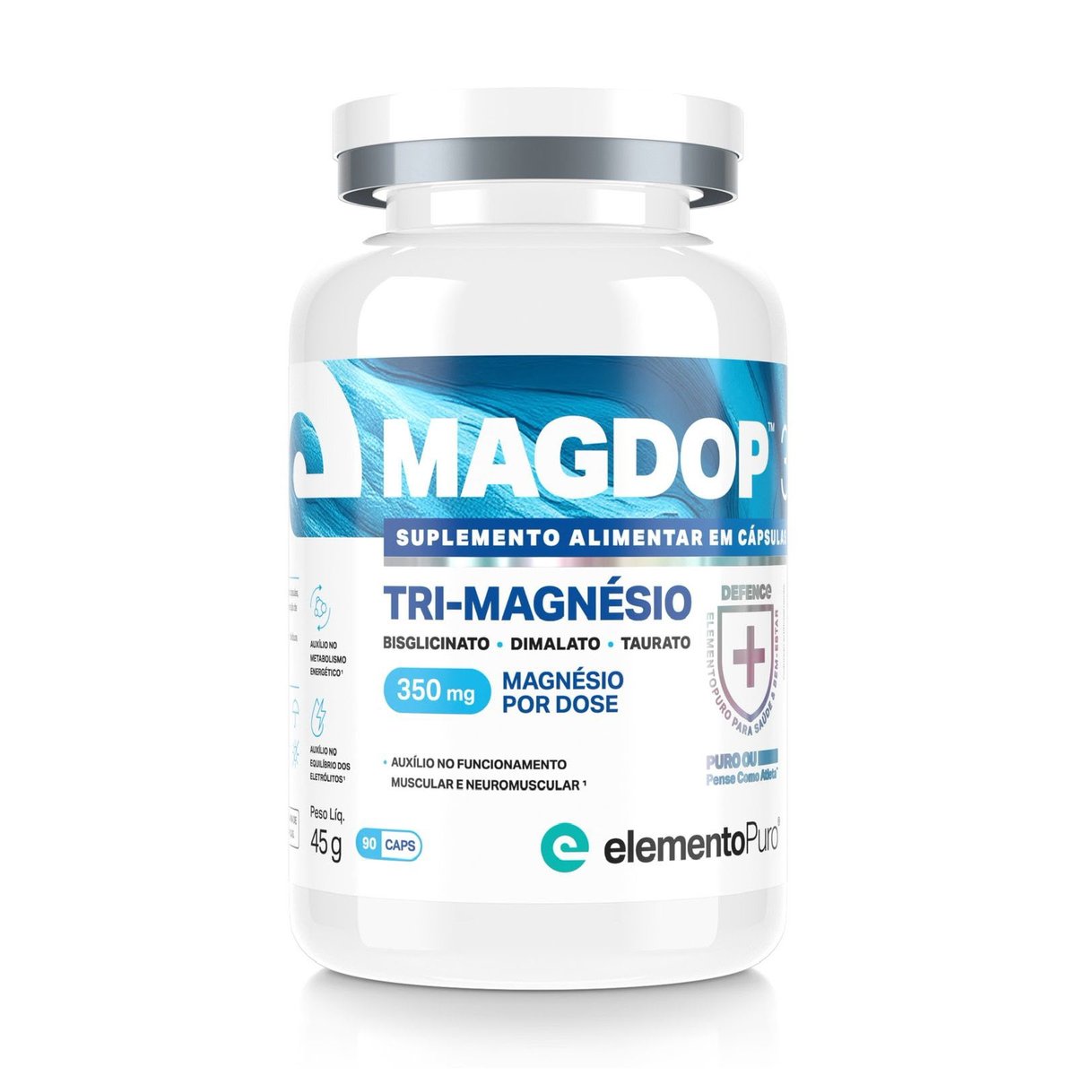 MAGDOP TRI-MAGNÉSIO - 90 CÁPSULAS