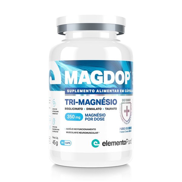 MAGDOP TRI-MAGNÉSIO - 90 CÁPSULAS