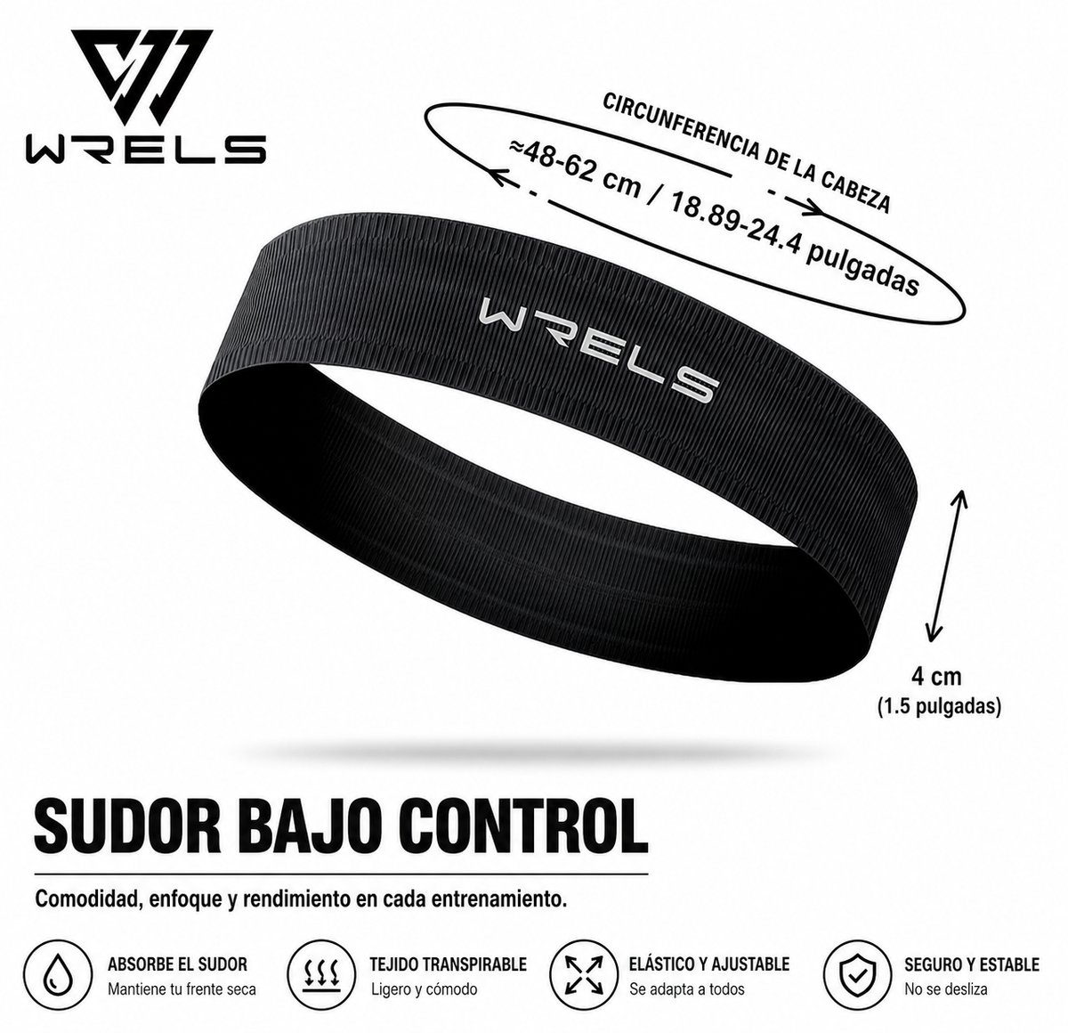 HEADBAND PERFORMANCE 1 - WRELS  - 2