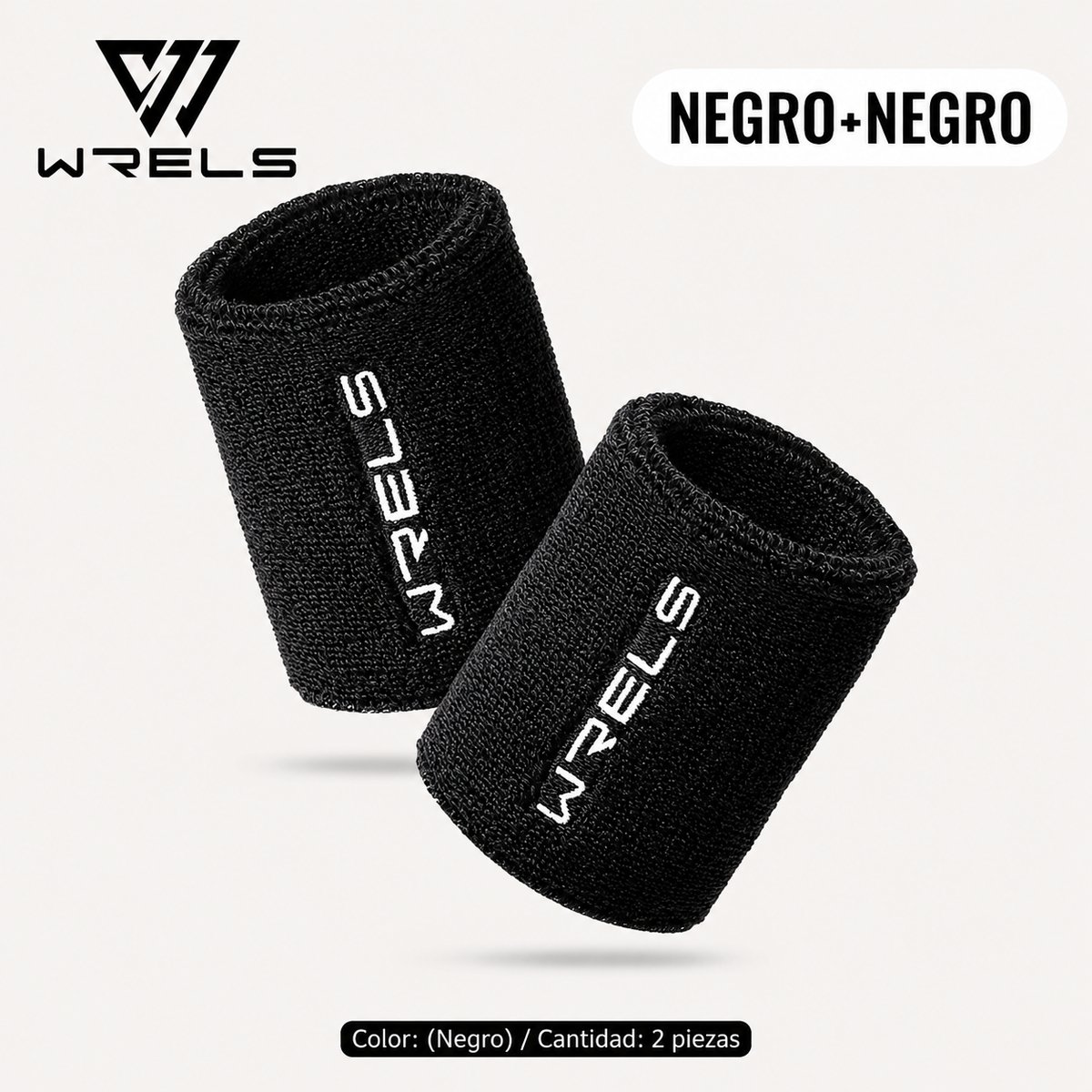 Muñequeras Deportivas Absorbentes WRELS - 2