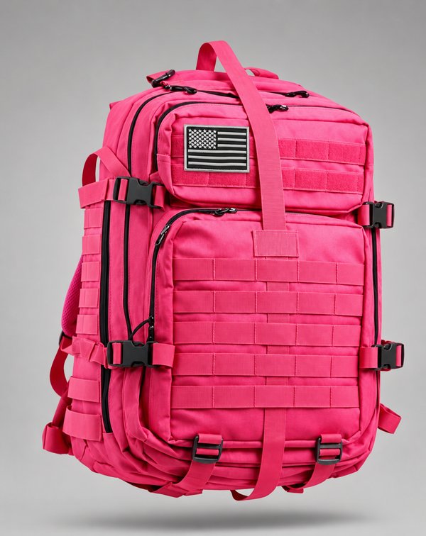 MOCHILA TÁCTICA 45 LITROS - ROSA