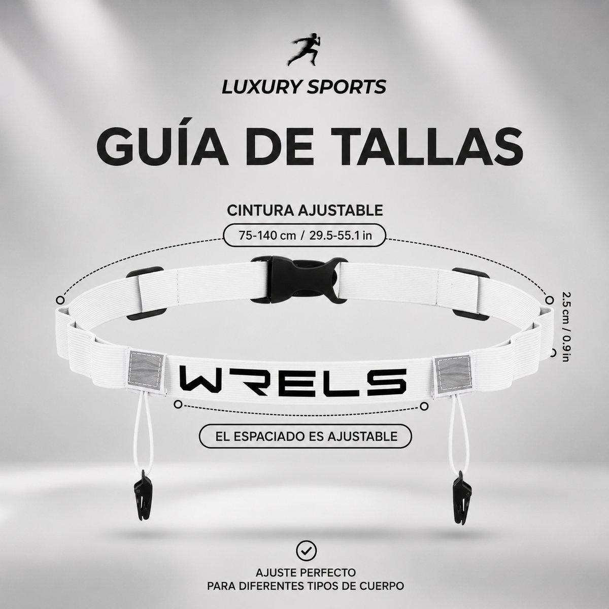 PORTA DORSAL WRELS - BLANCO