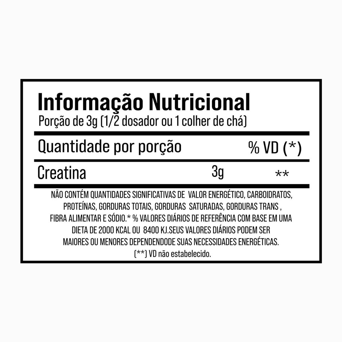 Creatina natural 300 g - Sudract - 2