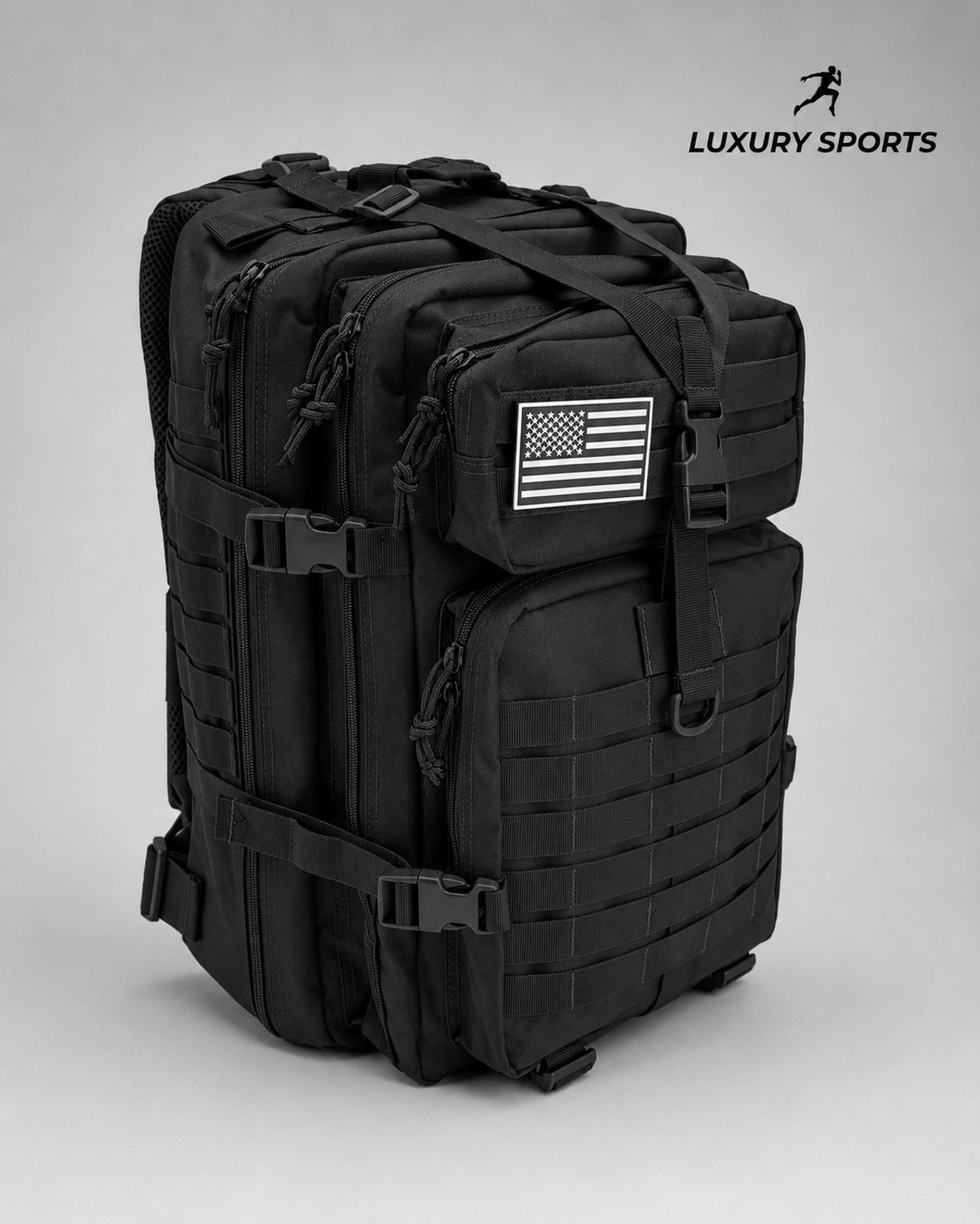MOCHILA TÁCTICA 45 LITROS - NEGRO