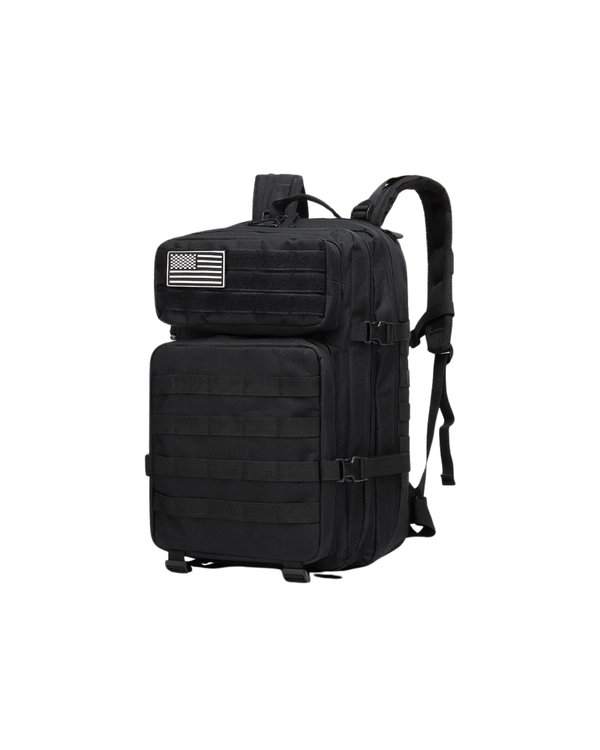 MOCHILA TÁCTICA 45 LITROS - NEGRO