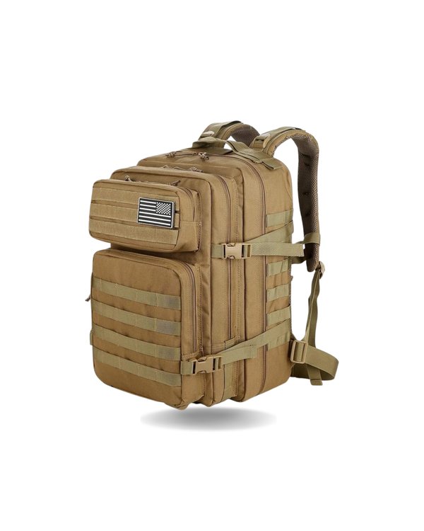 MOCHILA TACTICA 45 LITROS - CAQUI